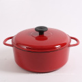 Beautiful enamel coating design cast iron cookware/pot/casserole